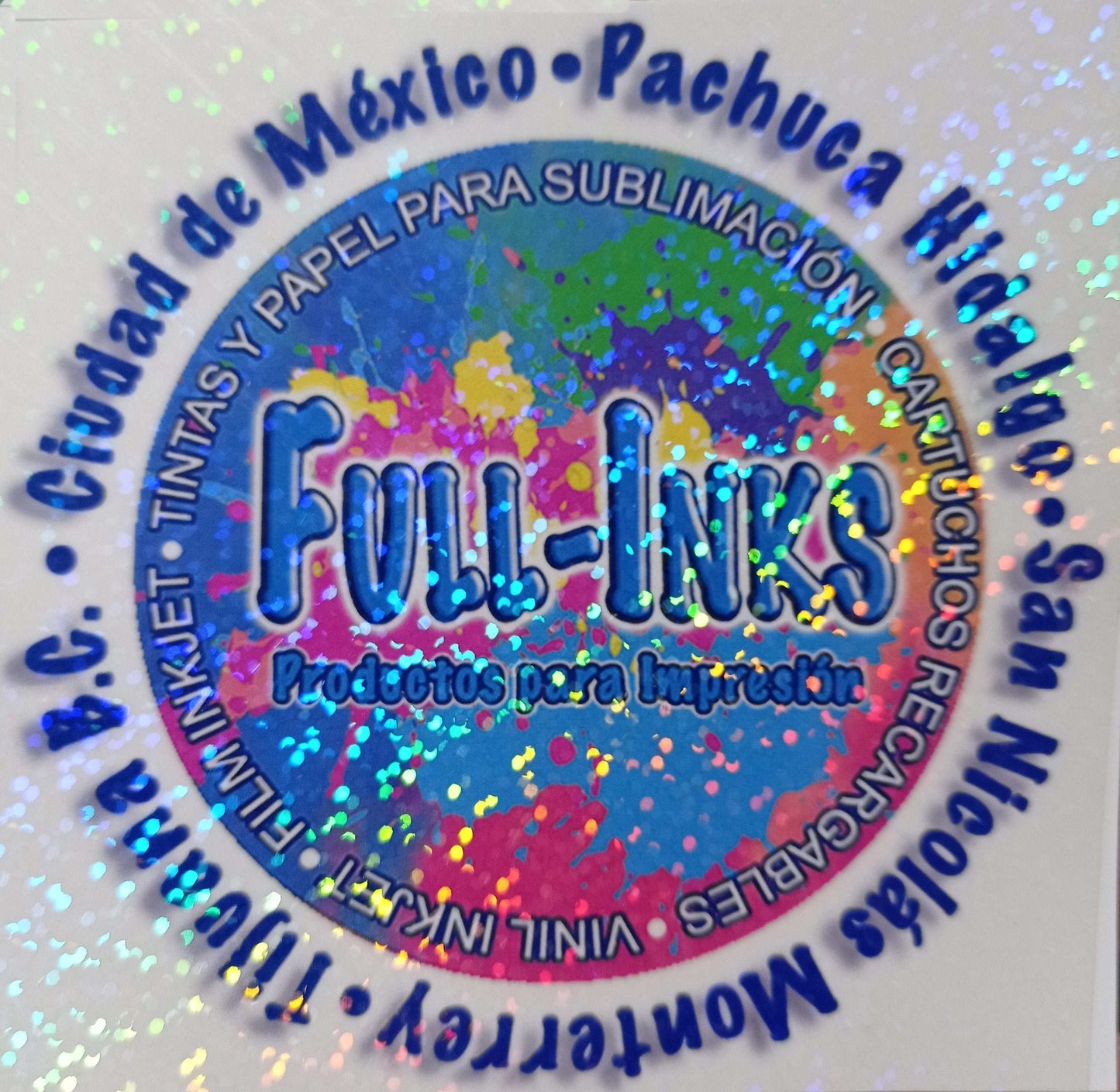 Hojas de Laminado en Frío Autoadhesivo Holográfico 3D – Transparente 50 Hojas A4