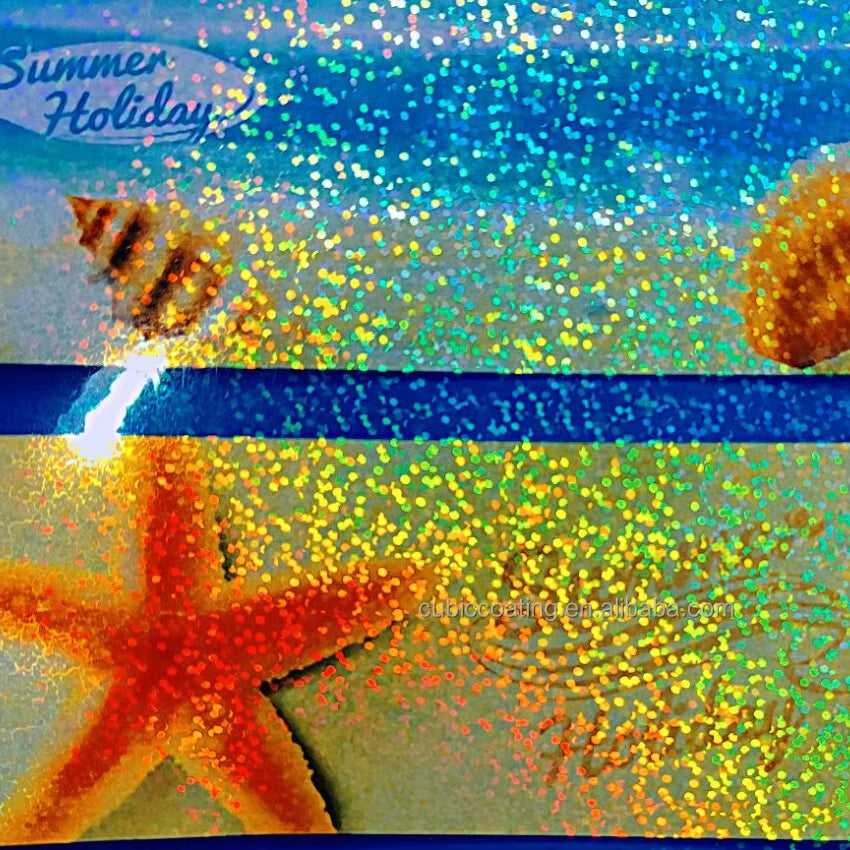 Vinil Inkjet Imprimible Holográfico Dots 21cm x 10mts