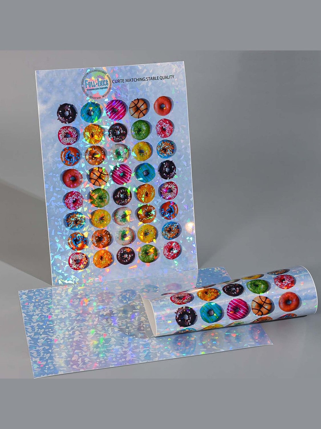 Vinil Inkjet Imprimible 20 hojas A4 Holográfico contra agua VIDRIO