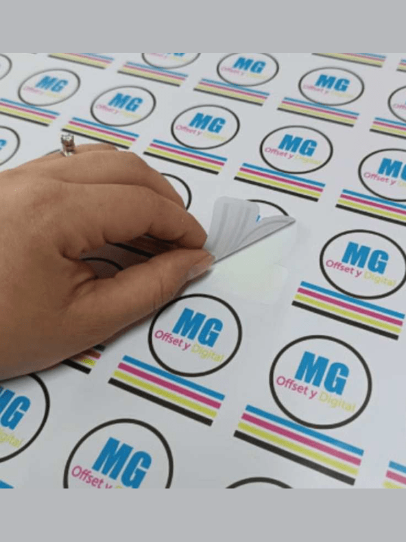 Vinil Inkjet Imprimible 50 hojas A4 blanco matte