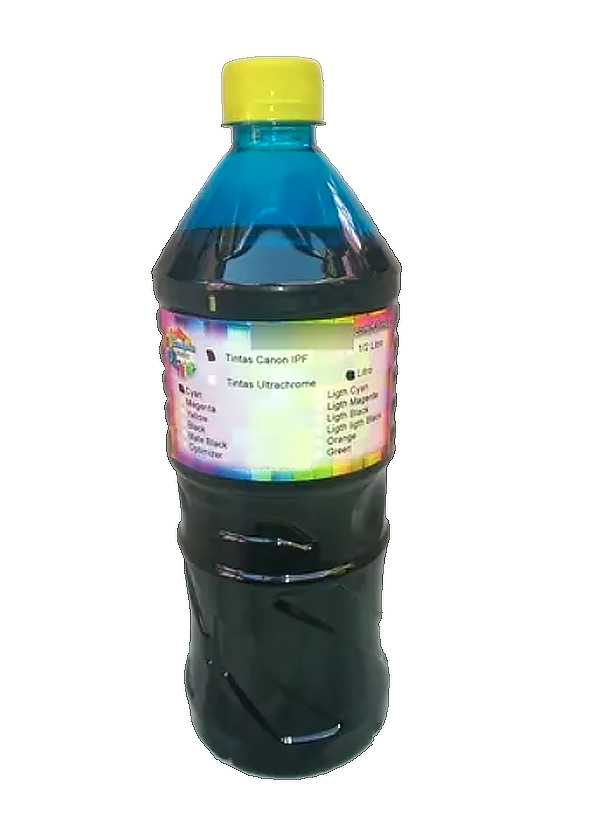Tinta Cian para ploter canon modelos IPF litro