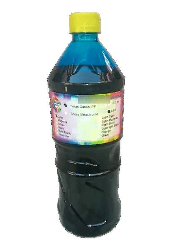 Tinta Cian para ploter canon modelos IPF litro
