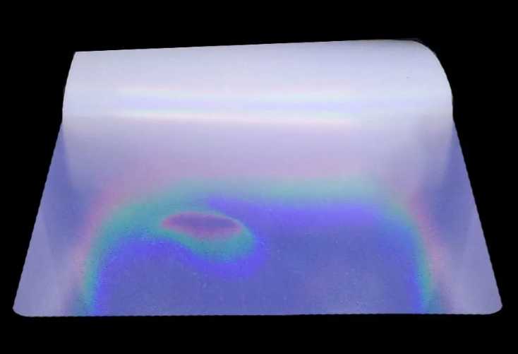 Vinil Inkjet Semitransparente holograma 21cm x 10mts