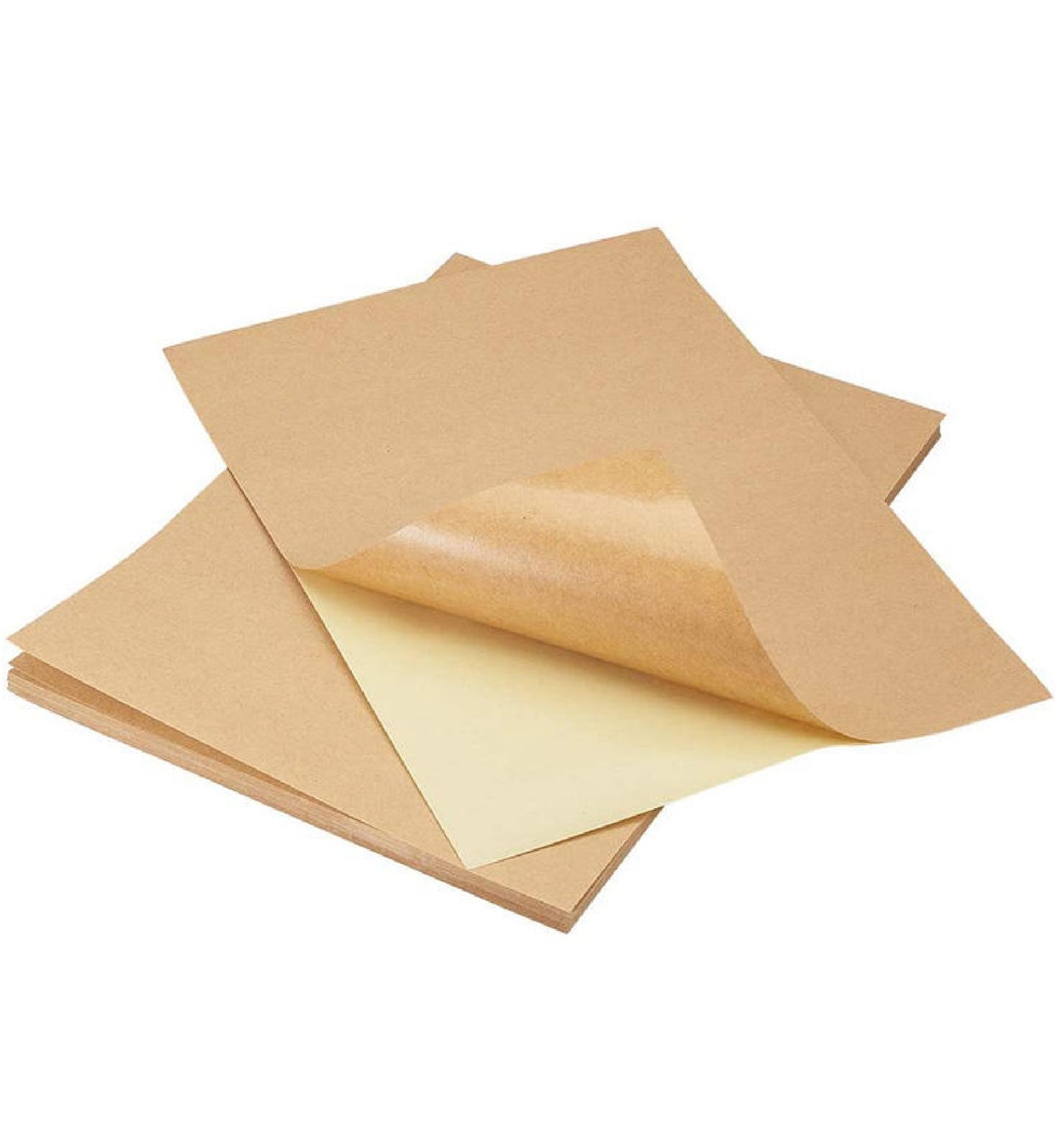Papel Craft Adhesivo Mate Imprimible – 20 Hojas A4