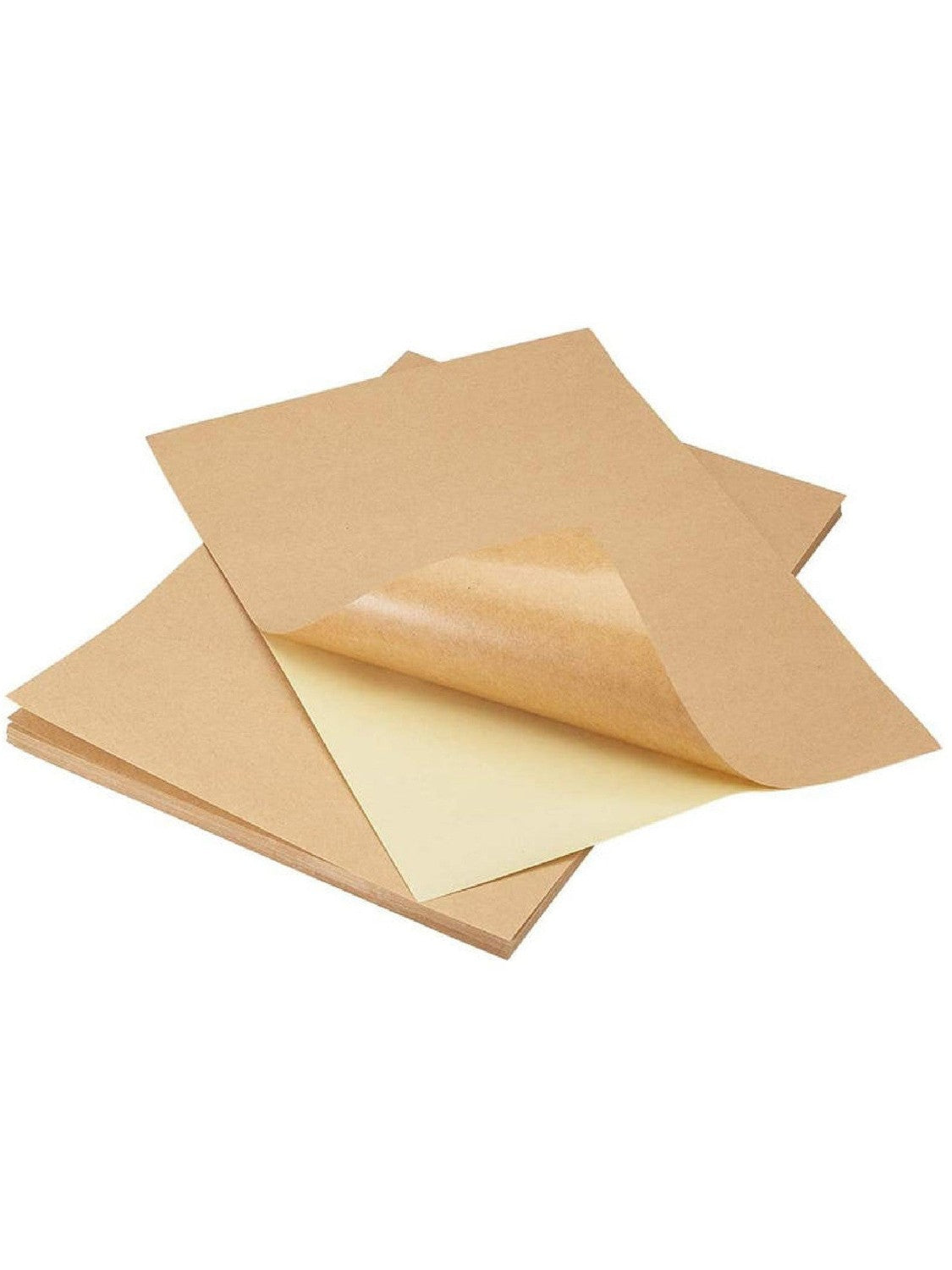 Papel Craft Adhesivo Mate Imprimible – 20 Hojas A4