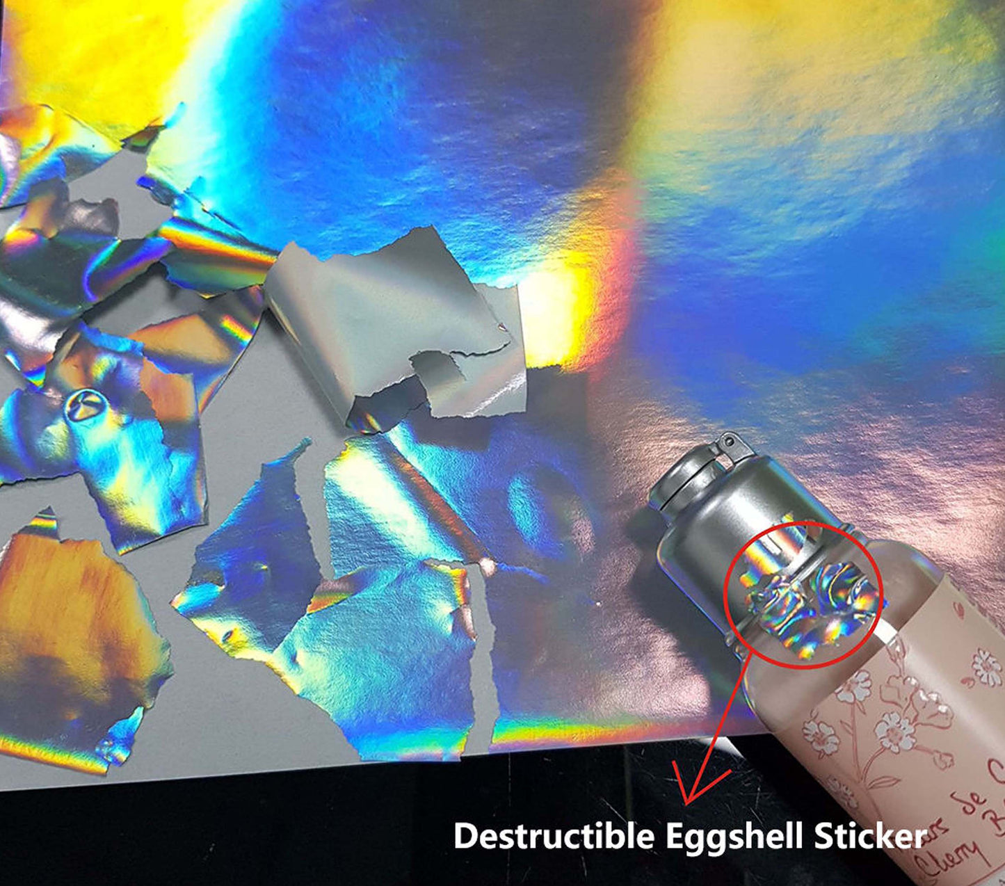 Papel eggshell destructible seguridad a4 InkJet