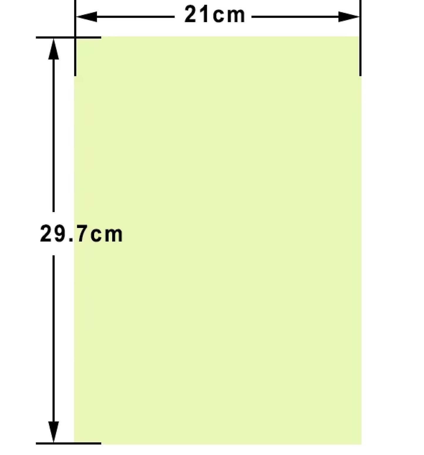 Vinil Inkjet Imprimible 10 hojas A4 Glow the dark Fotoluminisente