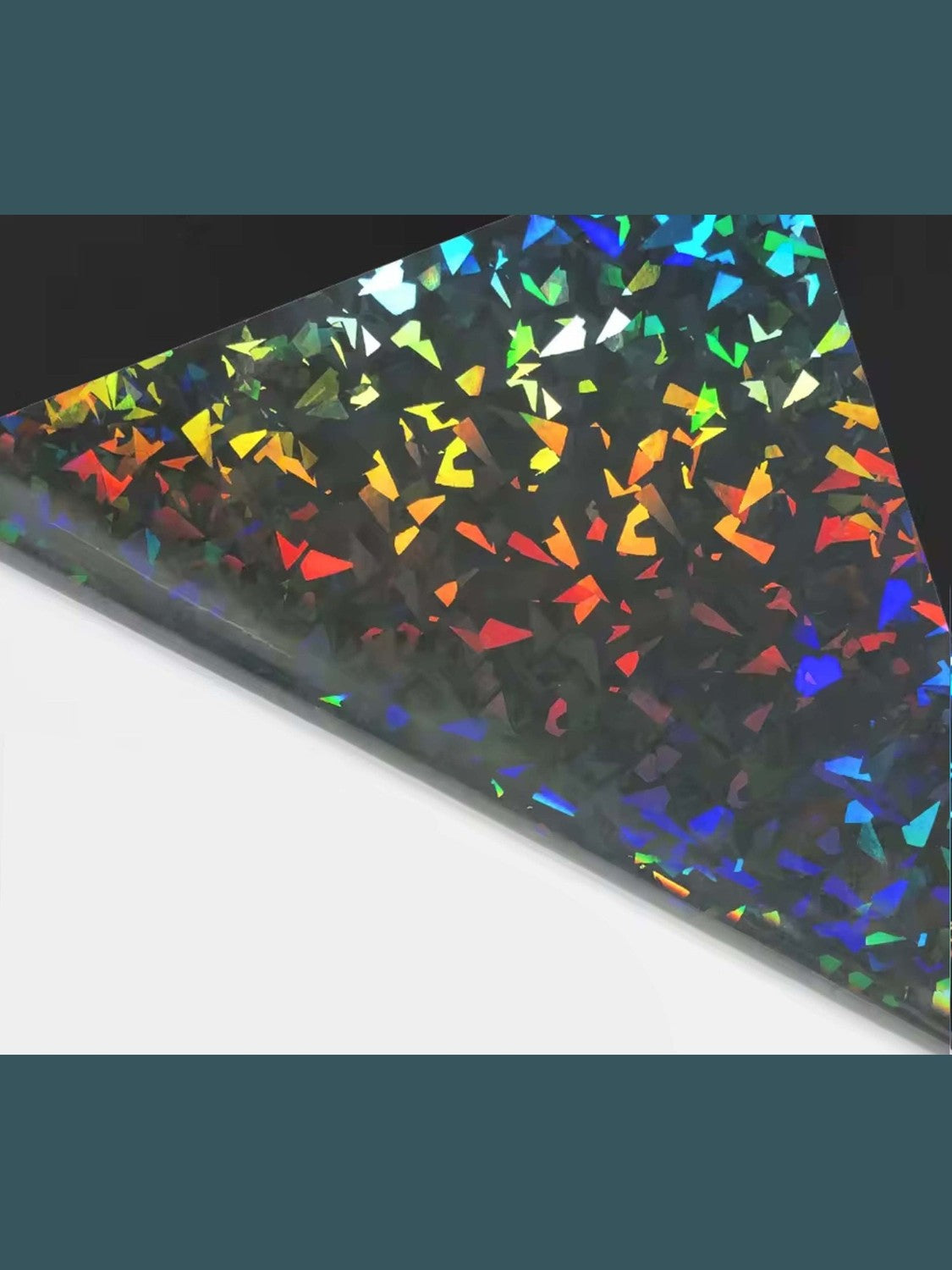 Hojas de Laminado en Frío Autoadhesivo Holográfico 3D – Transparente 15 Hojas A4