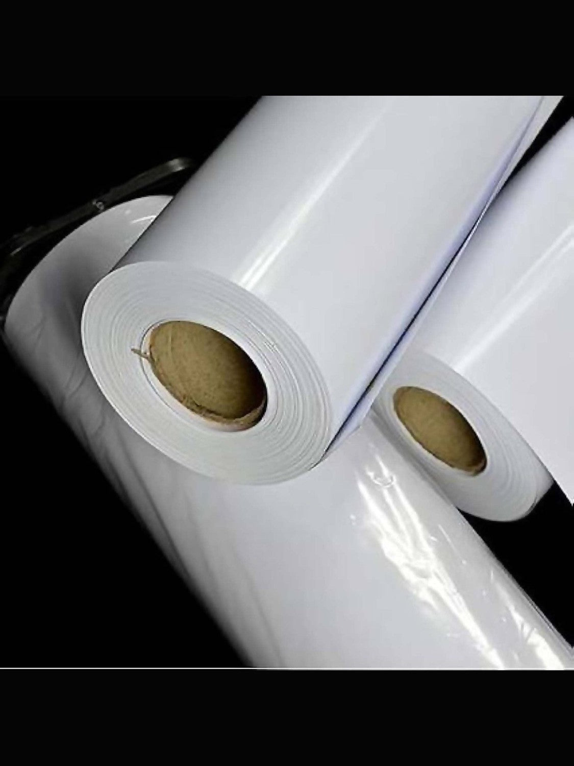 Papel fotográfico adhesivo blanco brillante 24 pulgadas x 30mt