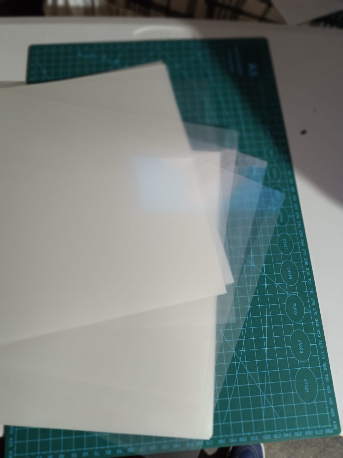 Film Laser Contra agua para positivos de serigrafía Hojas A3 11x17"