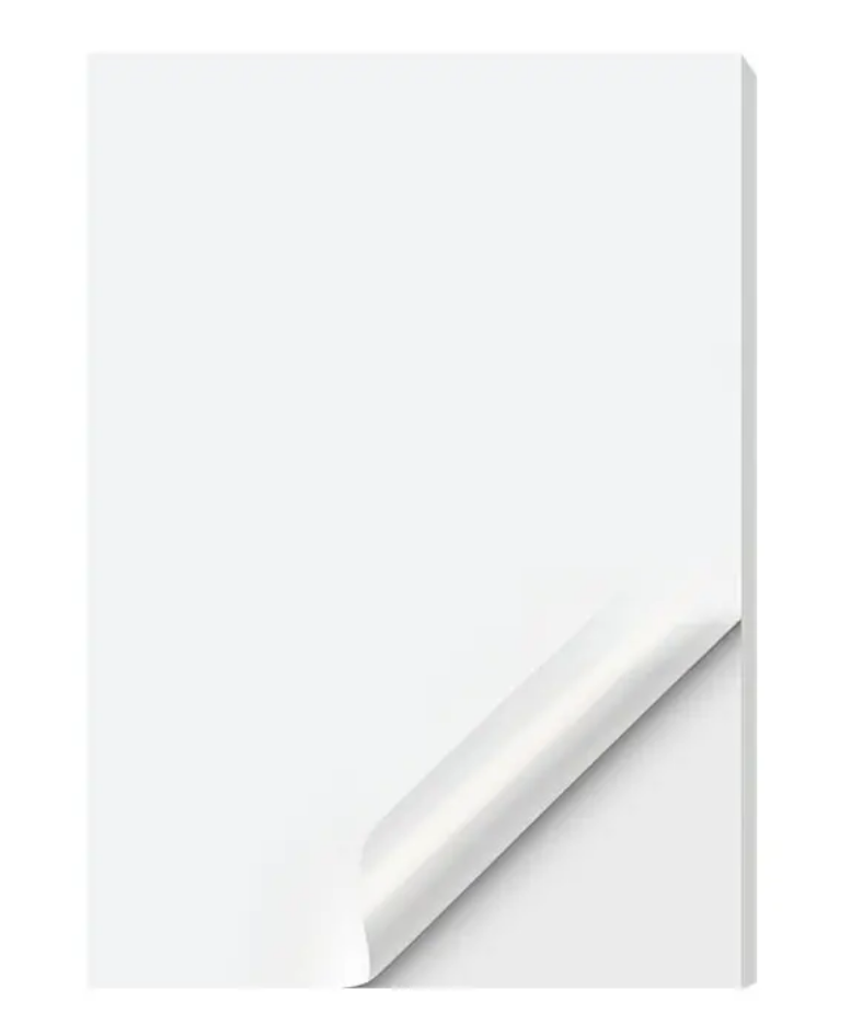 Vinil Inkjet Imprimible 100 hojas A4 Blanco Glossy