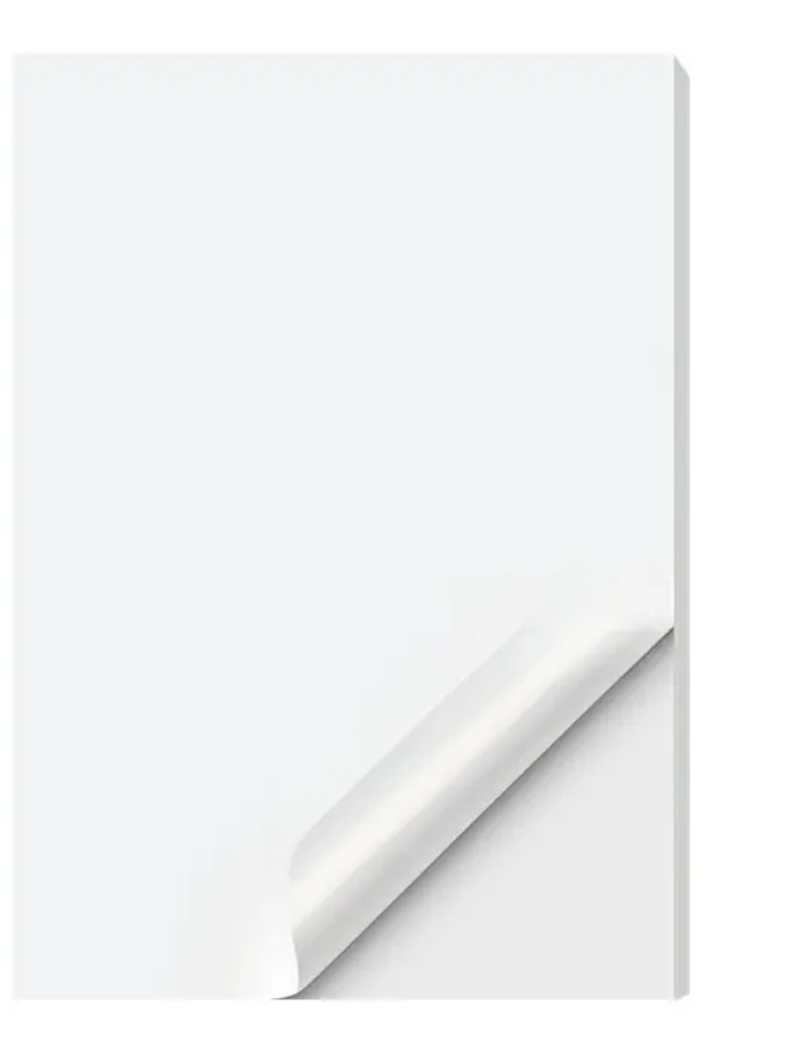 Vinil Inkjet Imprimible 20 hojas A4 Blanco Glossy