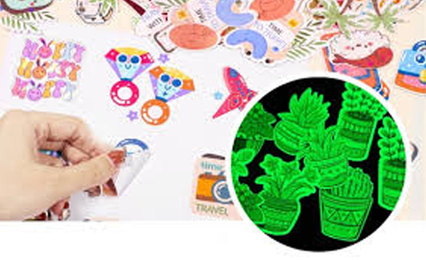 Vinil Inkjet Imprimible 10 hojas A4 Glow the dark Fotoluminisente