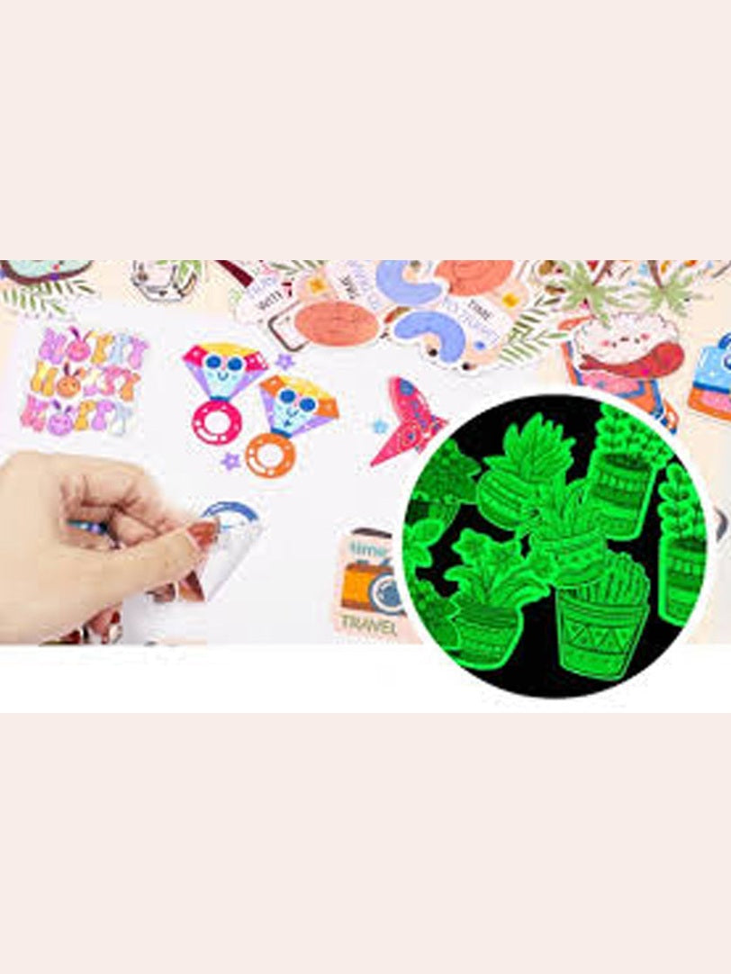 Vinil Inkjet Imprimible 50 hojas A4 Glow the dark Fotoluminisente