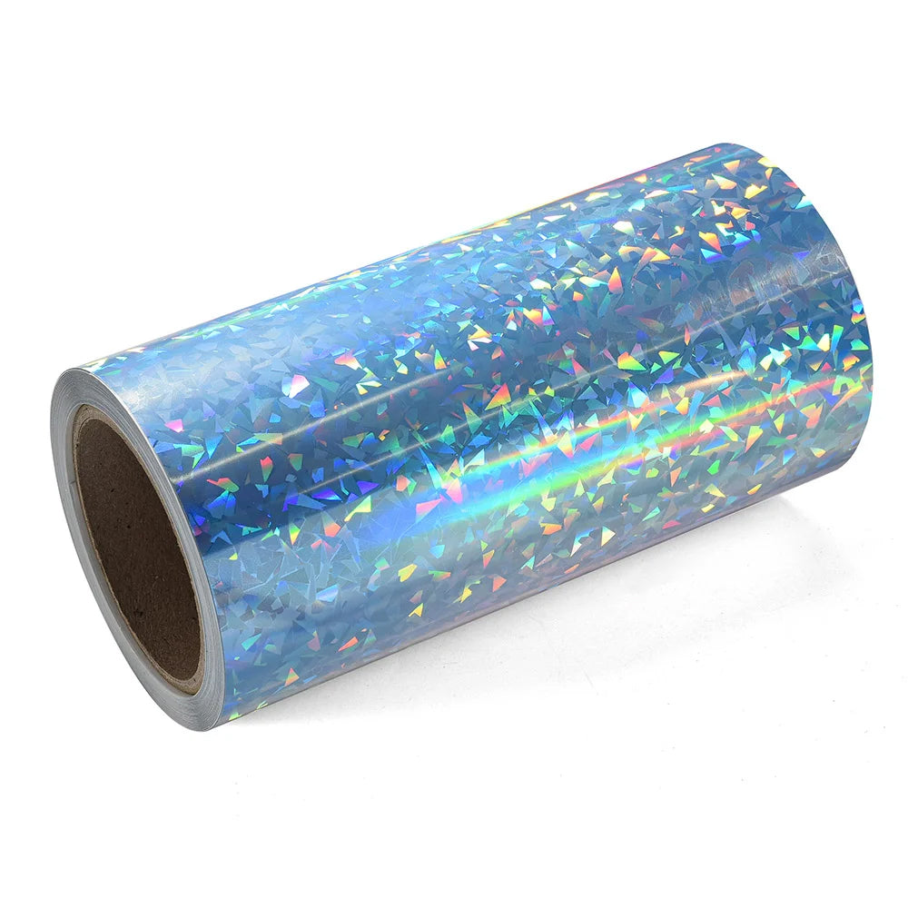 Vinil Inkjet Imprimible Holográfico Vidrio 21cm x 10mts