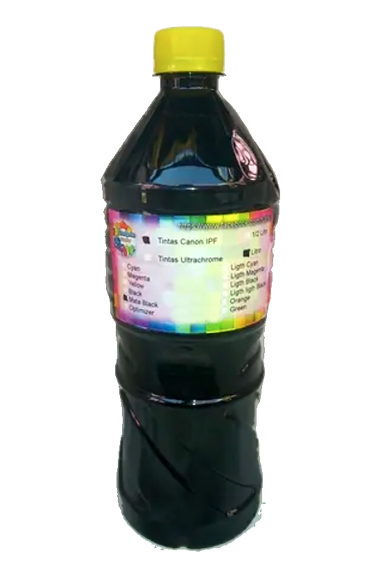 Tinta Matte Black canon modelos IPF, TM, TA Y TC 1 litro pigmentada