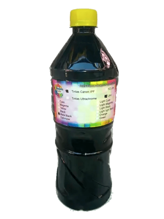 Tinta Matte Black canon modelos IPF, TM, TA Y TC 1 litro pigmentada