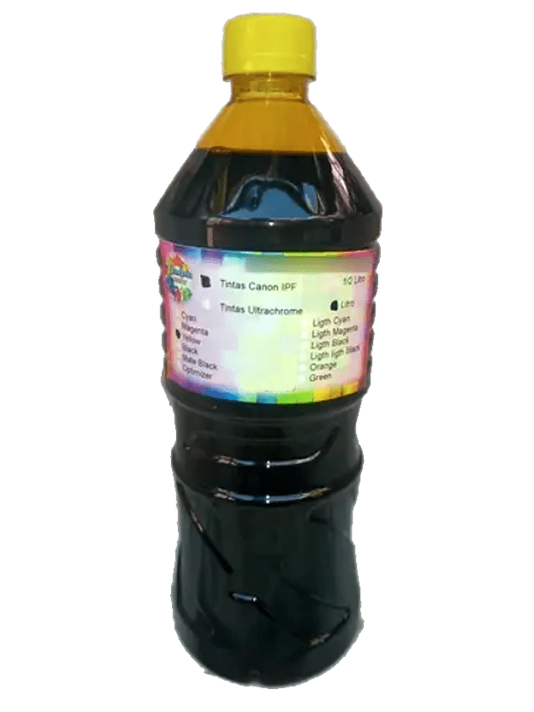 Tinta Amarillo ploter canon modelo IPF 1 litro