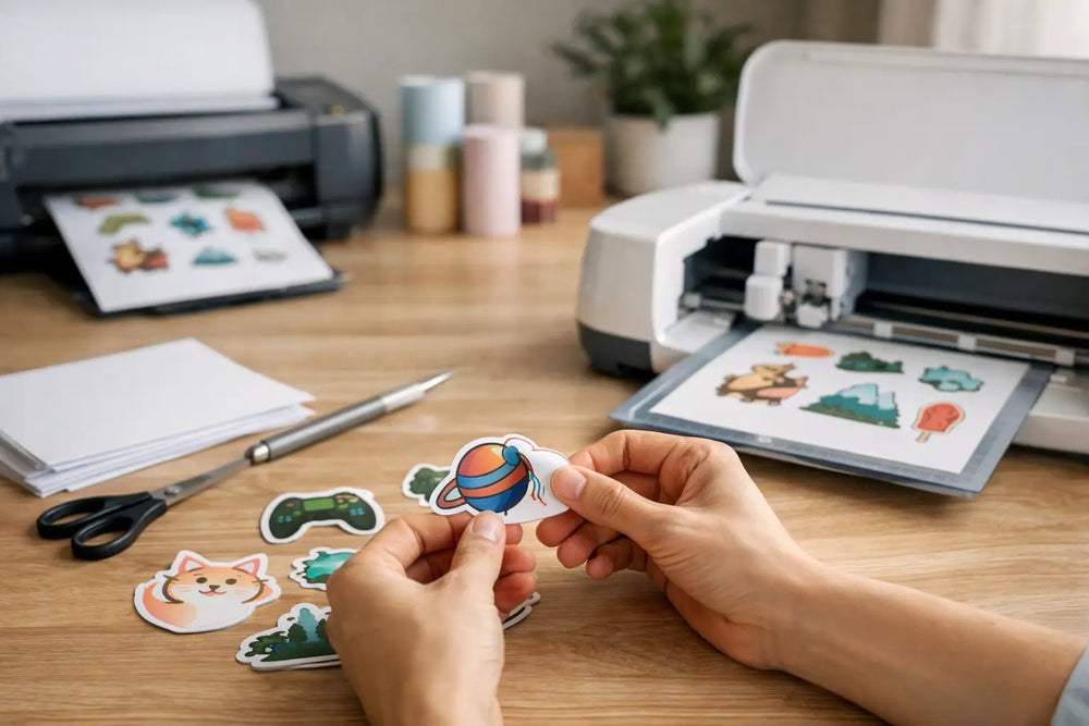 Cómo imprimir stickers troquelados en casa