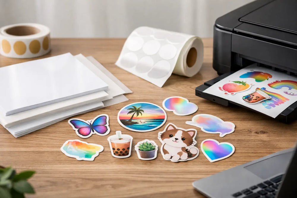 Mejores papeles para stickers y ventas
