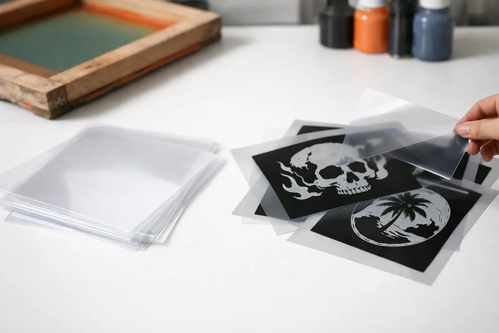 Film positivo vs acetato para serigrafía