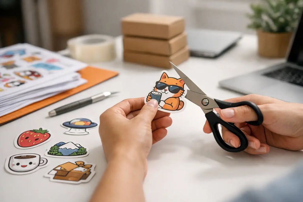 Cómo cortar stickers sin plotter y vender mejor