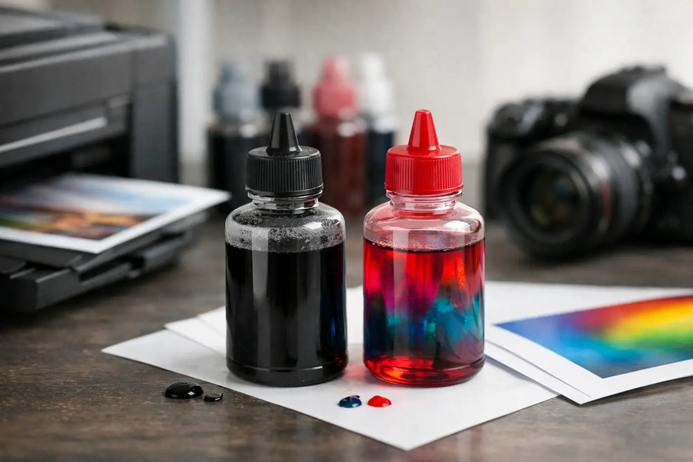 Tinta pigmentada vs tinta dye: cuál conviene