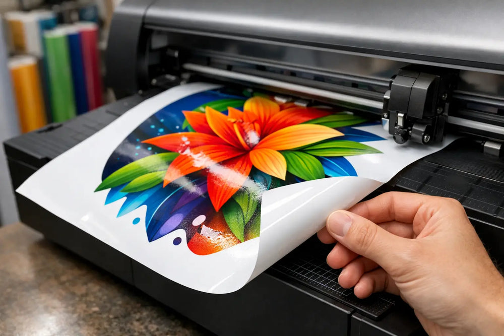 Cómo imprimir vinil adhesivo inkjet bien