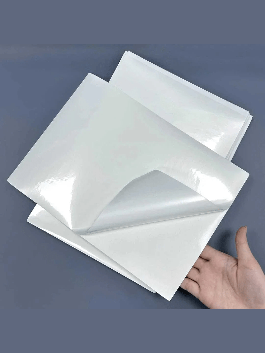 Vinil Inkjet Imprimible 20 hojas A4 Blanco Glossy