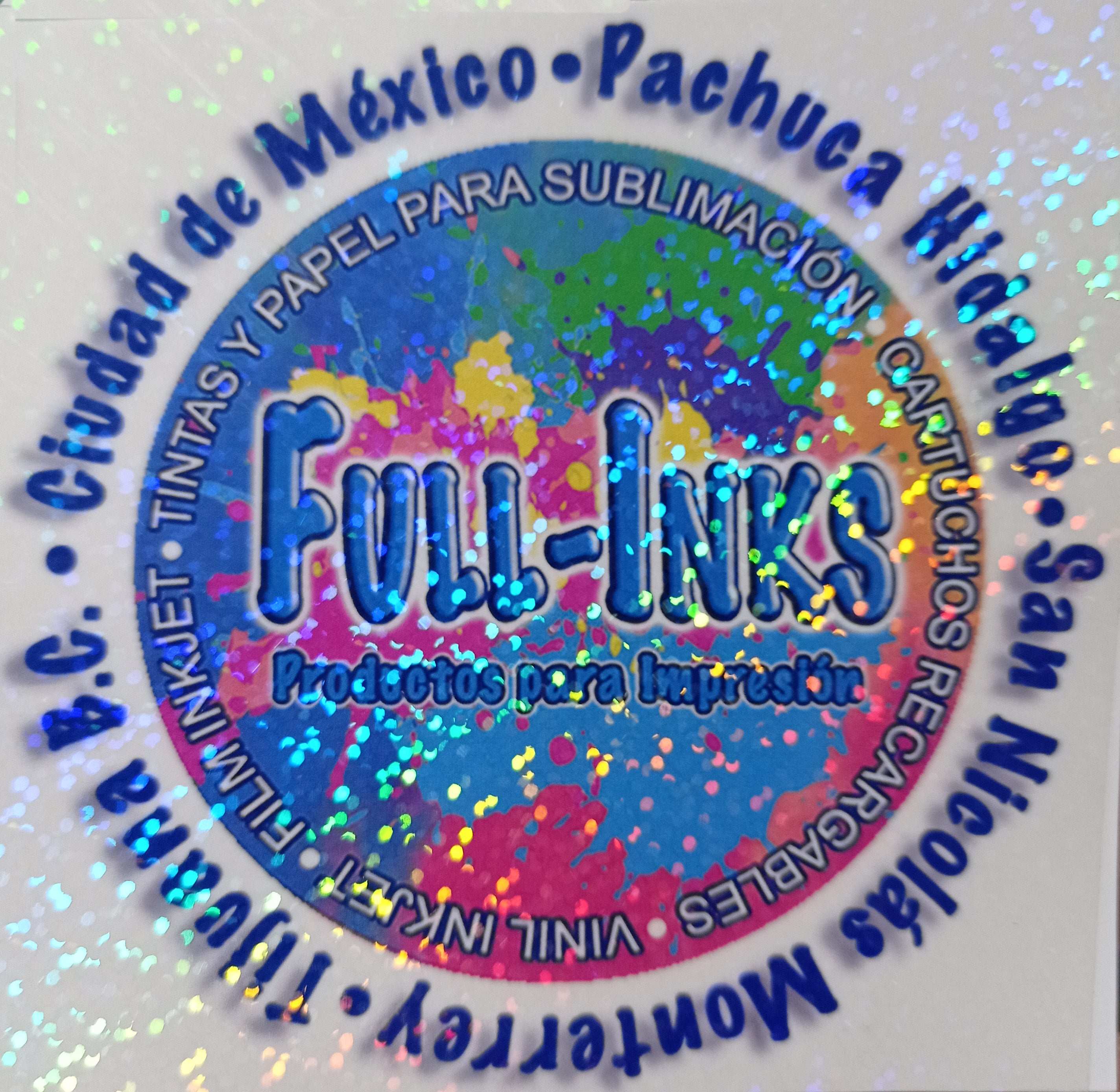 Hojas de Laminado en Frío Autoadhesivo Holográfico 3D – Transparente 50 Hojas A4