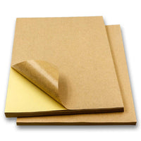 Papel Craft Adhesivo Mate Imprimible – 20 Hojas A4
