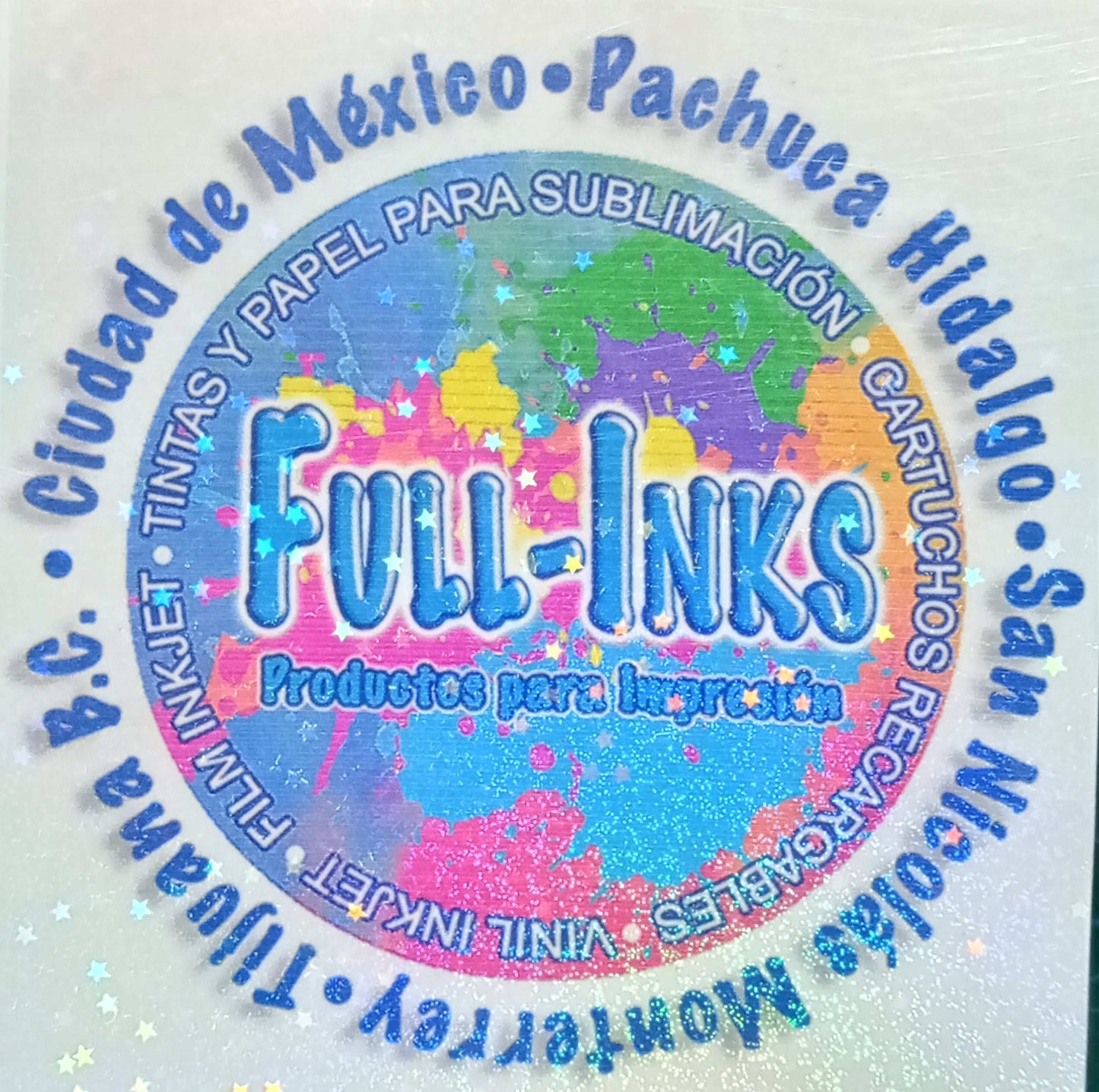 Hojas de Laminado en Frío Autoadhesivo Holográfico 3D – Transparente 50 Hojas A4