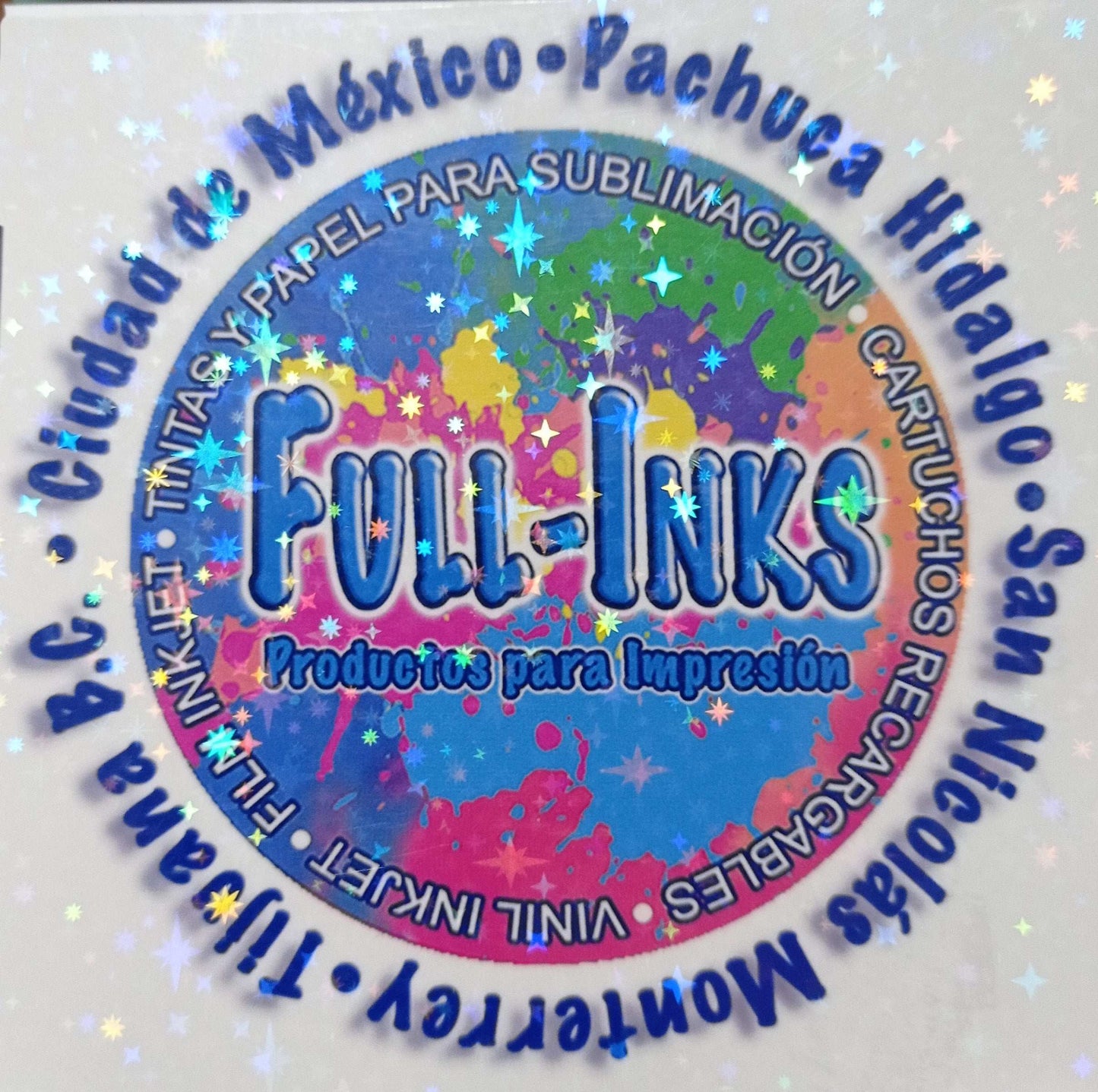 Hojas de Laminado en Frío Autoadhesivo Holográfico 3D – Transparente 50 Hojas A4