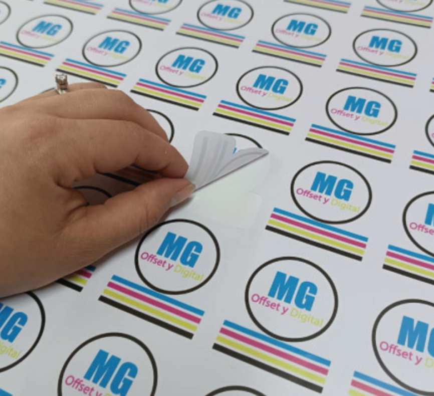 Vinil Inkjet Imprimible 50 hojas A4 blanco matte