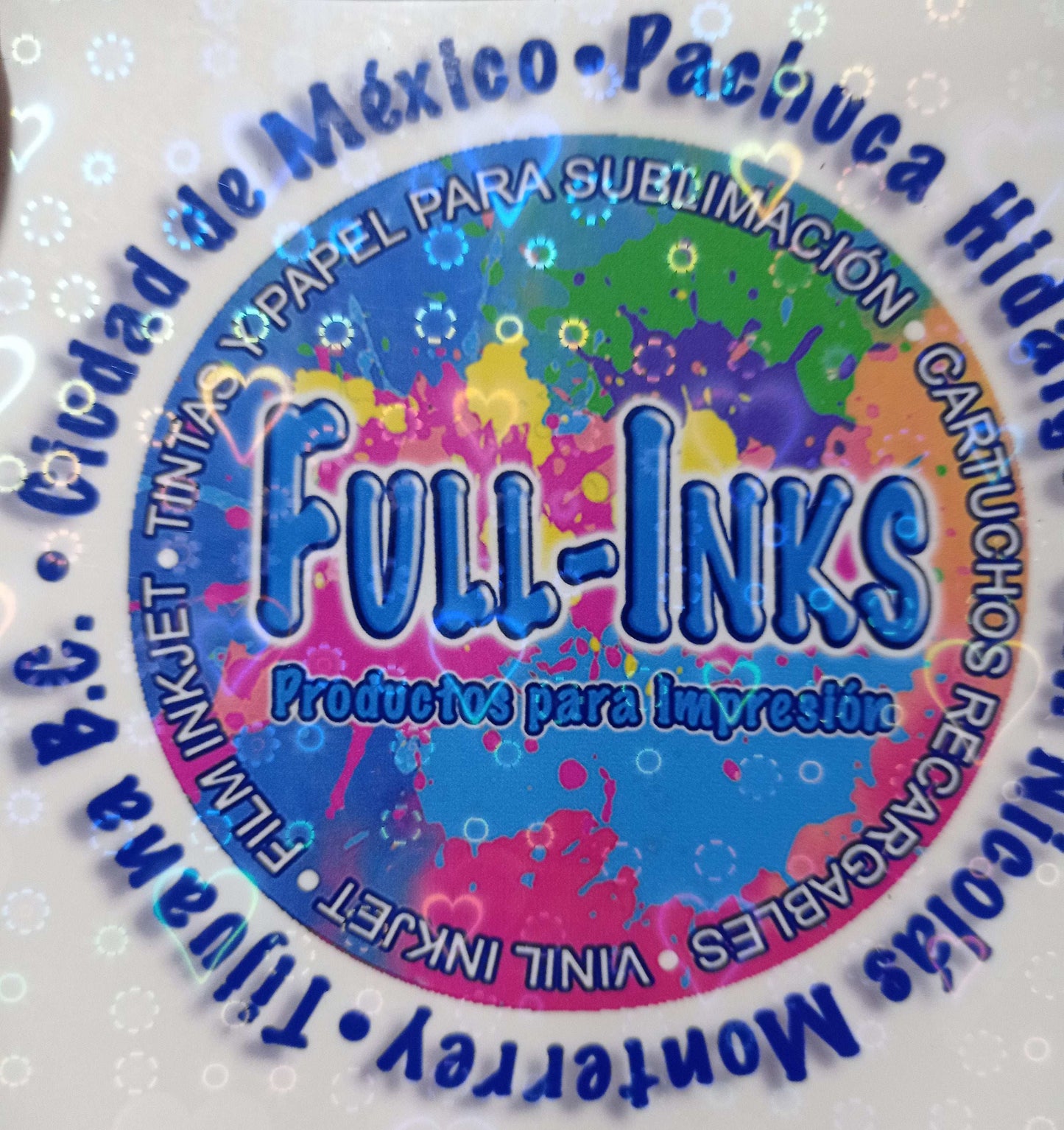 Hojas de Laminado en Frío Autoadhesivo Holográfico 3D – Transparente 50 Hojas A4