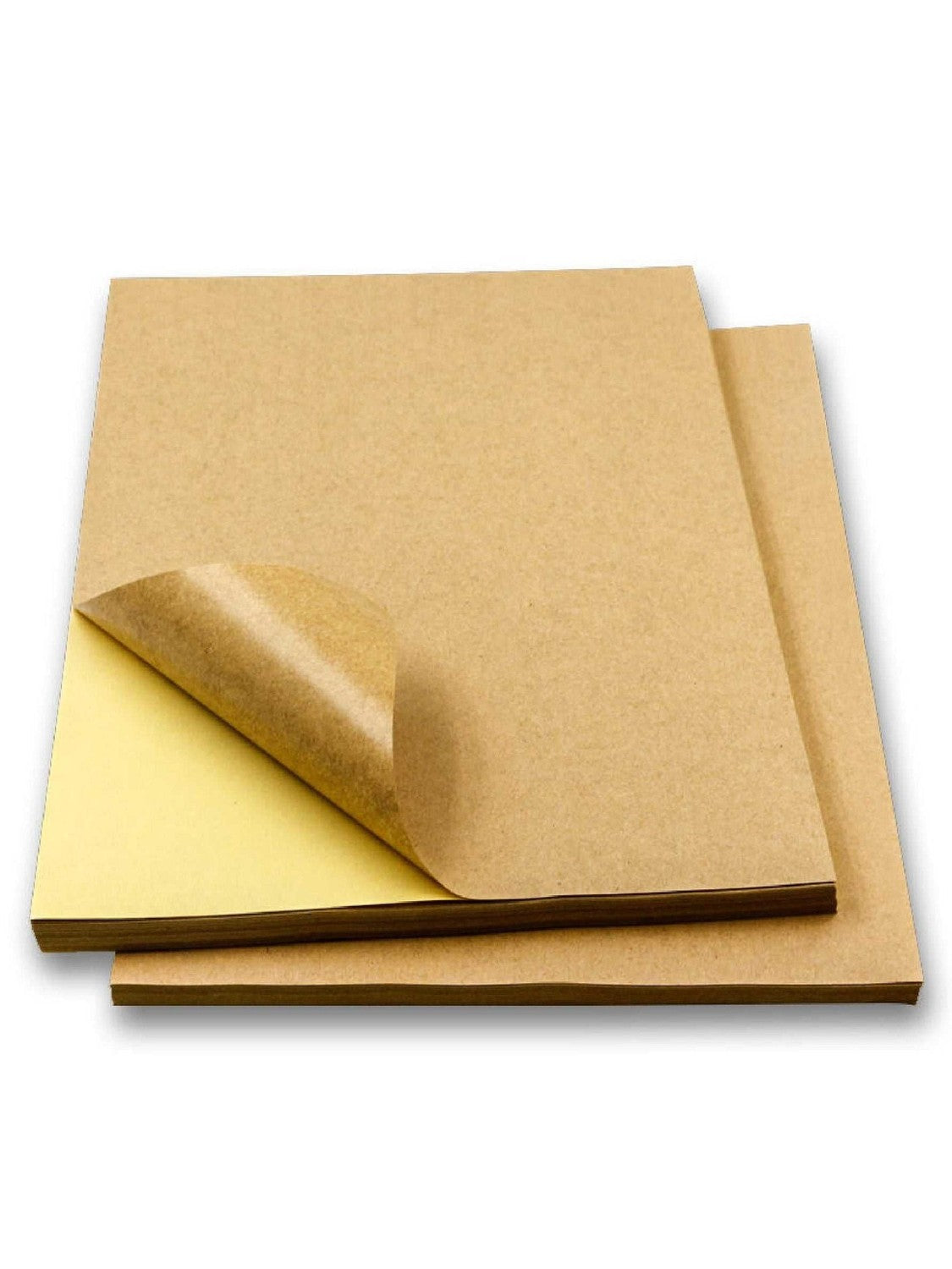 Papel Craft Adhesivo Mate Imprimible – 100 Hojas A4