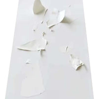 Papel eggshell destructible seguridad a4 InkJet