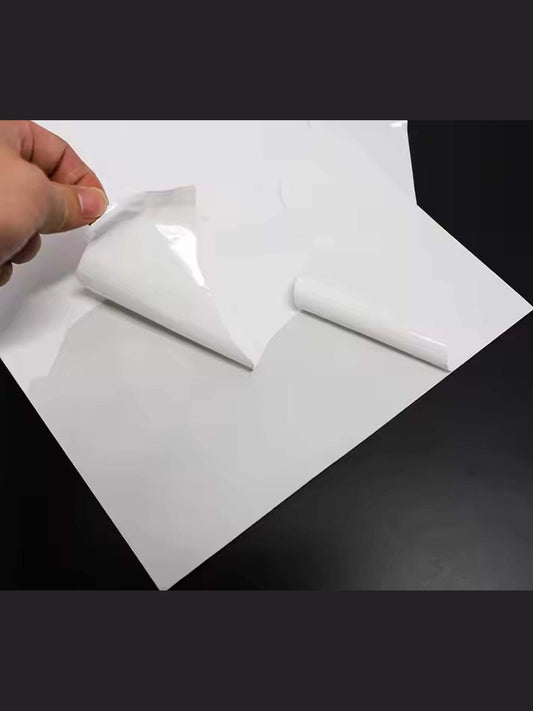 Papel eggshell destructible seguridad a4 InkJet (blanco) y láser (holográphico).