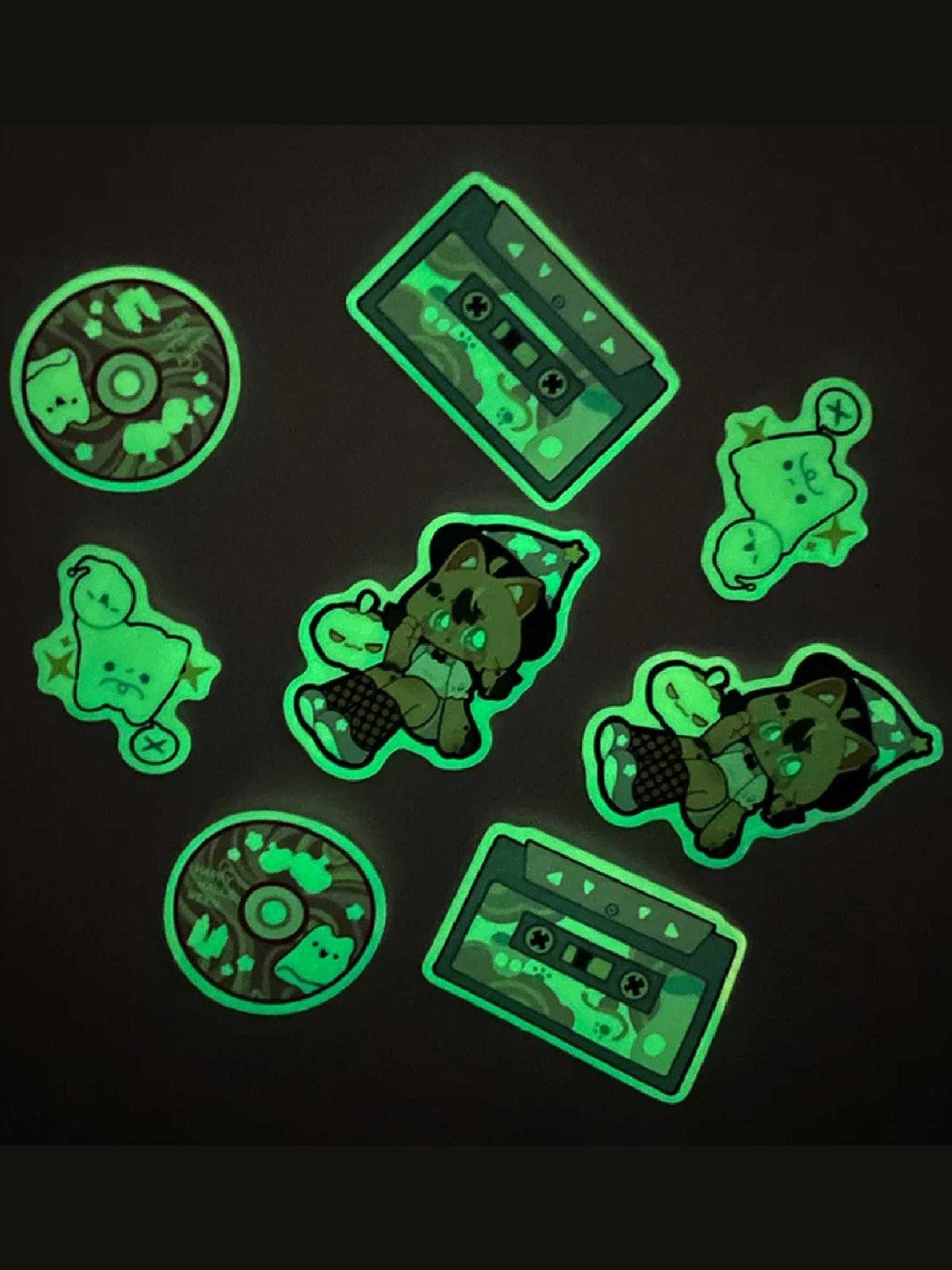 Vinil Inkjet Imprimible 50 hojas A4 Glow the dark Fotoluminisente