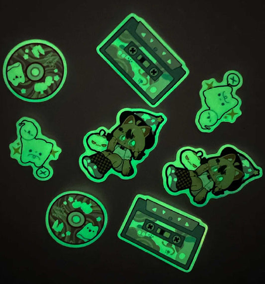 Vinil Inkjet Imprimible 50 hojas A4 Glow the dark Fotoluminisente