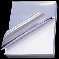 Vinil Inkjet Imprimible 50 hojas A4 Plata Glossy contra agua