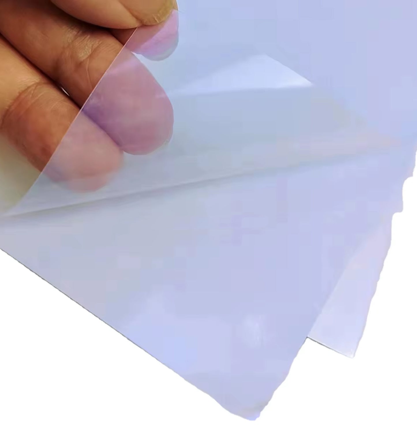 Vinil Inkjet Imprimible 100 hojas A4 Semi Transparente