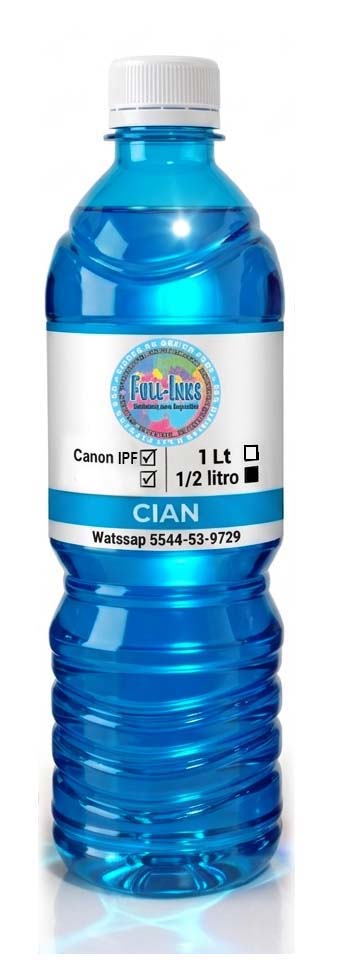 Tinta para Canon Modelos IPF  Medio litro