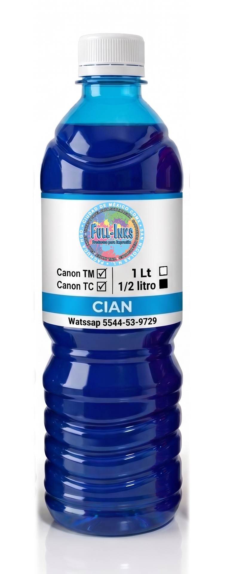 Tinta para Canon Modelos TA, TM y TC  Medio litro