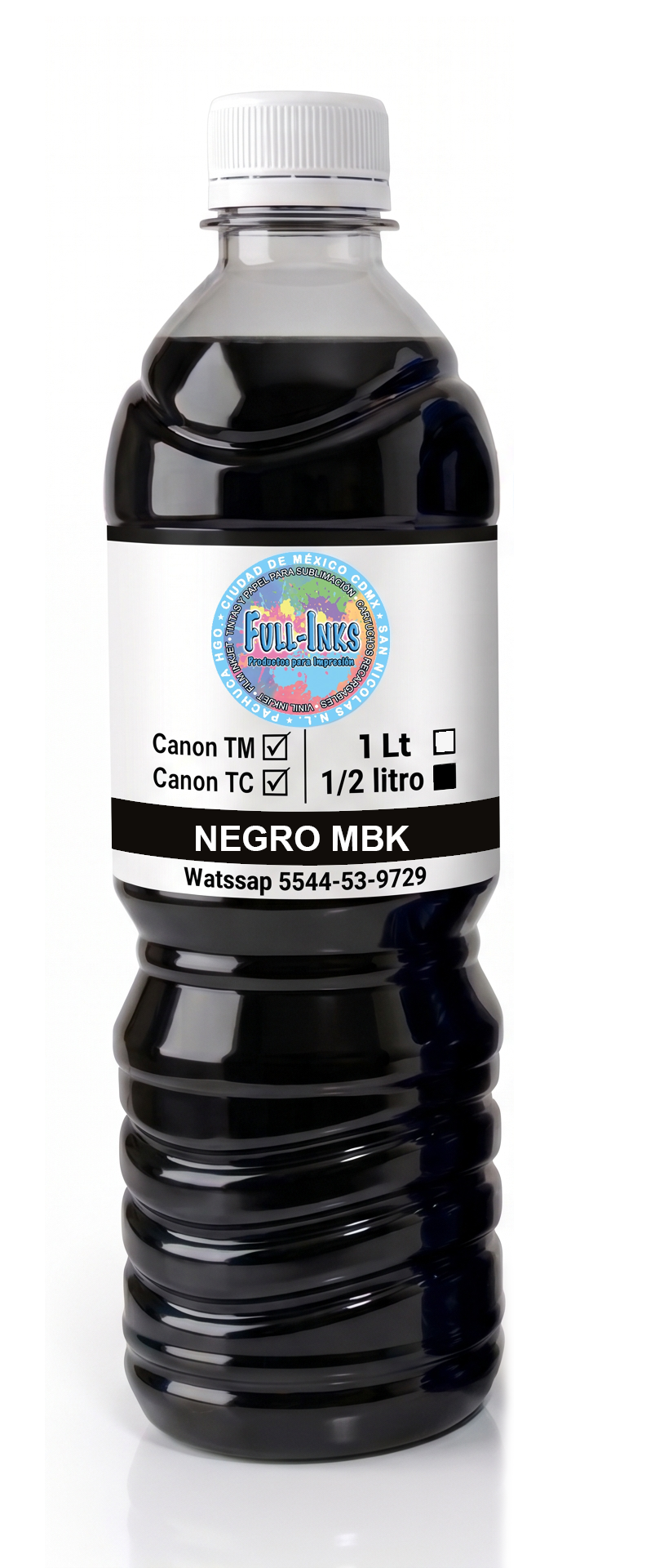 Tinta para Canon Modelos TA, TM y TC  Medio litro