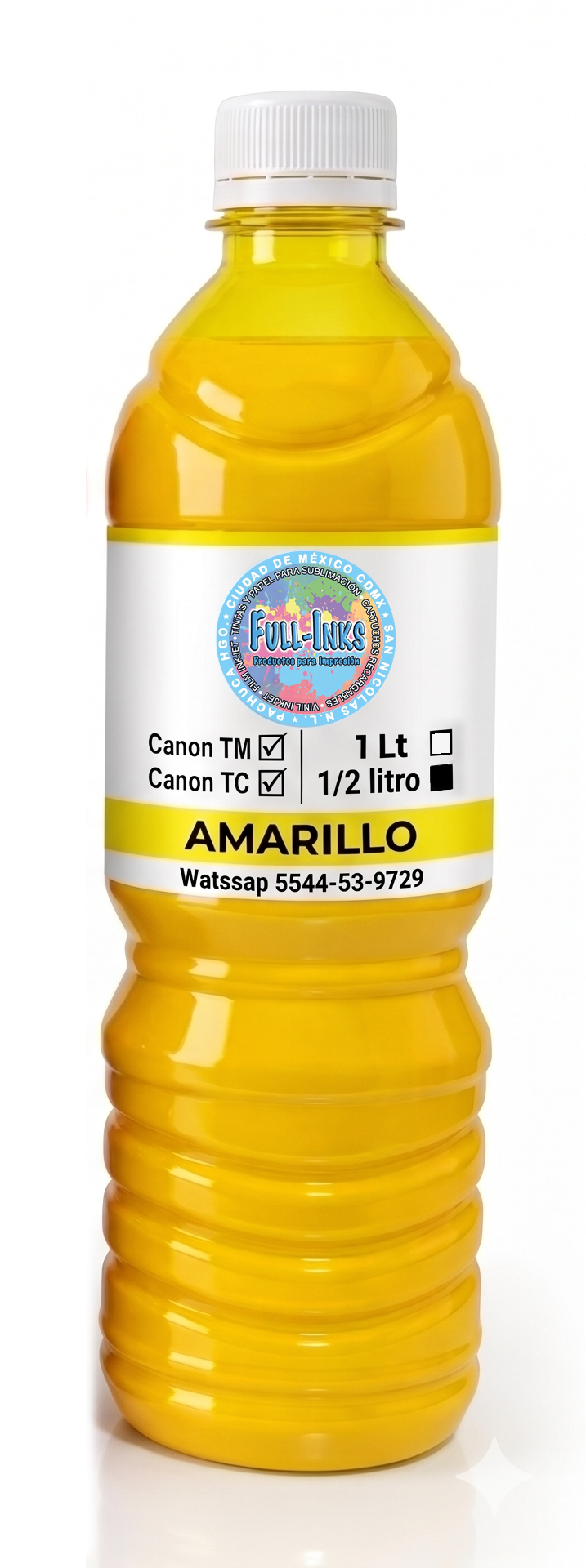 Tinta para Canon Modelos TA, TM y TC  Medio litro
