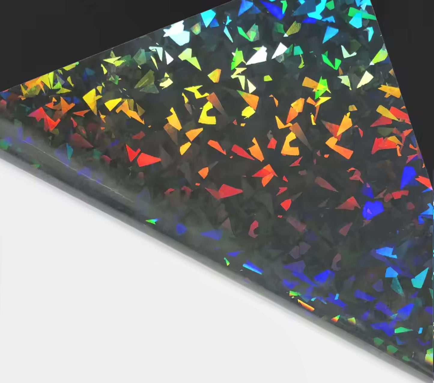 Hojas de Laminado en Frío Autoadhesivo Holográfico 3D – Transparente 50 Hojas A4