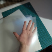 Film Laser Contra agua para positivos de serigrafía Hojas A3 11x17"