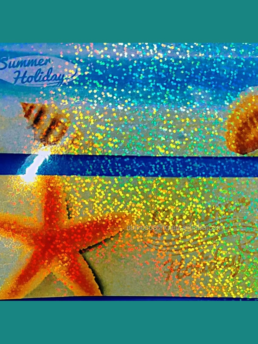 Vinil Inkjet Imprimible 20 hojas A4 Holográfico contra agua DOTS