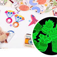 Vinil Inkjet Imprimible 20 hojas A4 Glow the dark Fotoluminisente